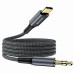 ZOOAUX USB C to 3.5mm Audio Aux Jack Cable[Hi-Fi 4FT], Type C to 3.5mm Headphone Stereo Cord Car Compatible with Samsung S24 S23 S22 S21 Note10, Pixel 3 4 5 XL,iPhone 16 15,iPad Pro 2018,Oneplus