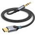 ZOOAUX USB C to 3.5mm Audio Aux Jack Cable[10ft], Type C Adapter to 3.5mm Headphone Stereo Cord Car for iPhone 16 16 Pro Max 15 Pro 15 Plus, iPad Pro,Samsung S24 S23 S22 S21 Pixel Oneplus-Grey
