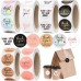 3000Pcs 1Inch Thank You Stickers, 6Rolls Thank You for Supporting My Small Business Stickers Handmand Thank You for Your Order Stickers Labels Packing Supplies for Baking Envelopes Gift Wraps Crafts